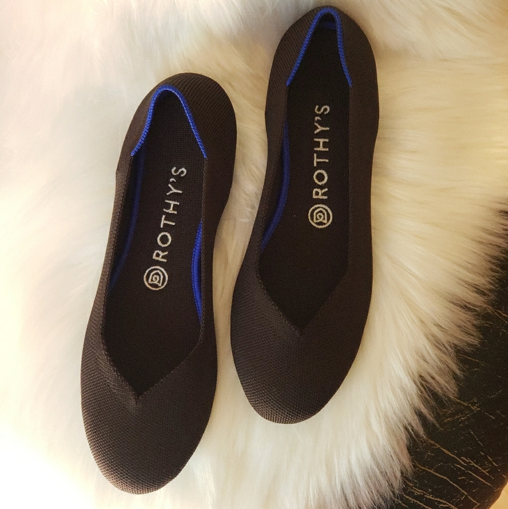 Rothy's THE FLAT (Black) 8.5